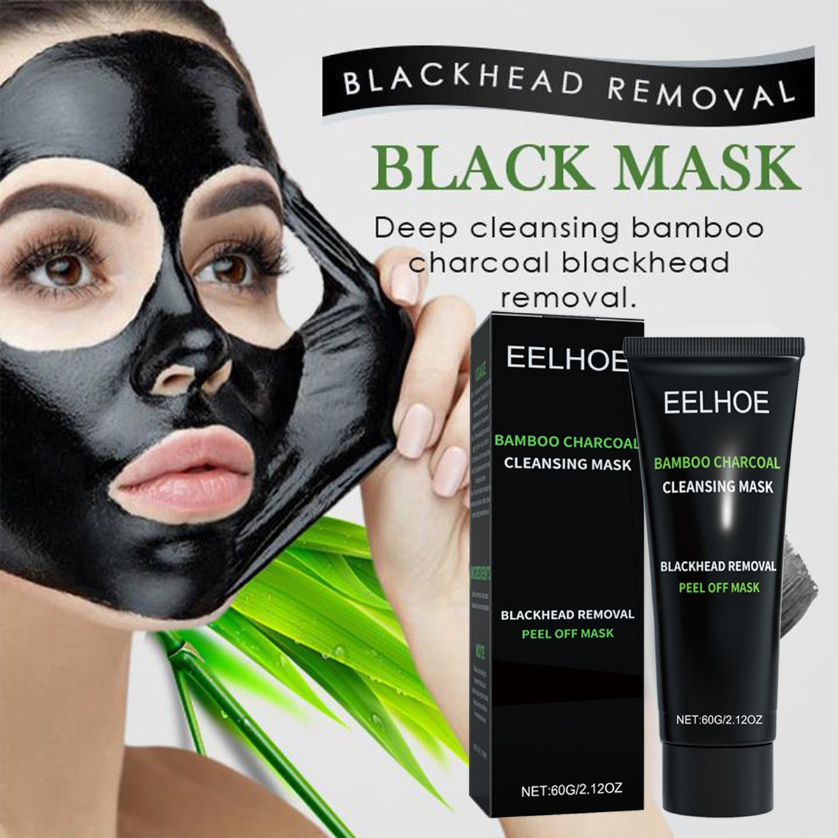 Texture della maschera al carbone per il controllo del sebo