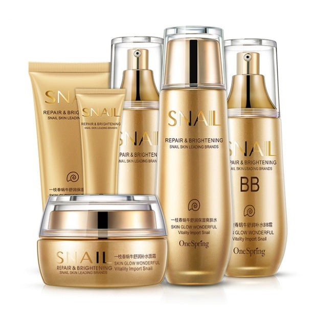 Kit skincare completo con prodotti per la routine quotidiana del viso