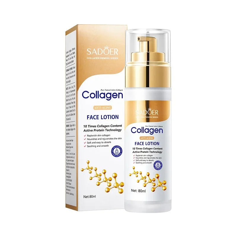 Siero Viso Idratante al Collagene 80 ml Luviabrand