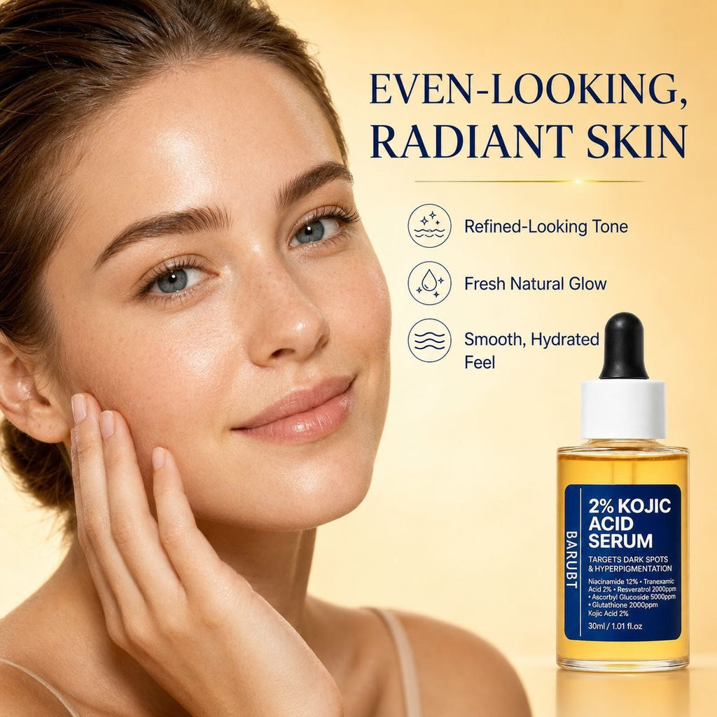 Applicazione del siero viso illuminante sulla pelle