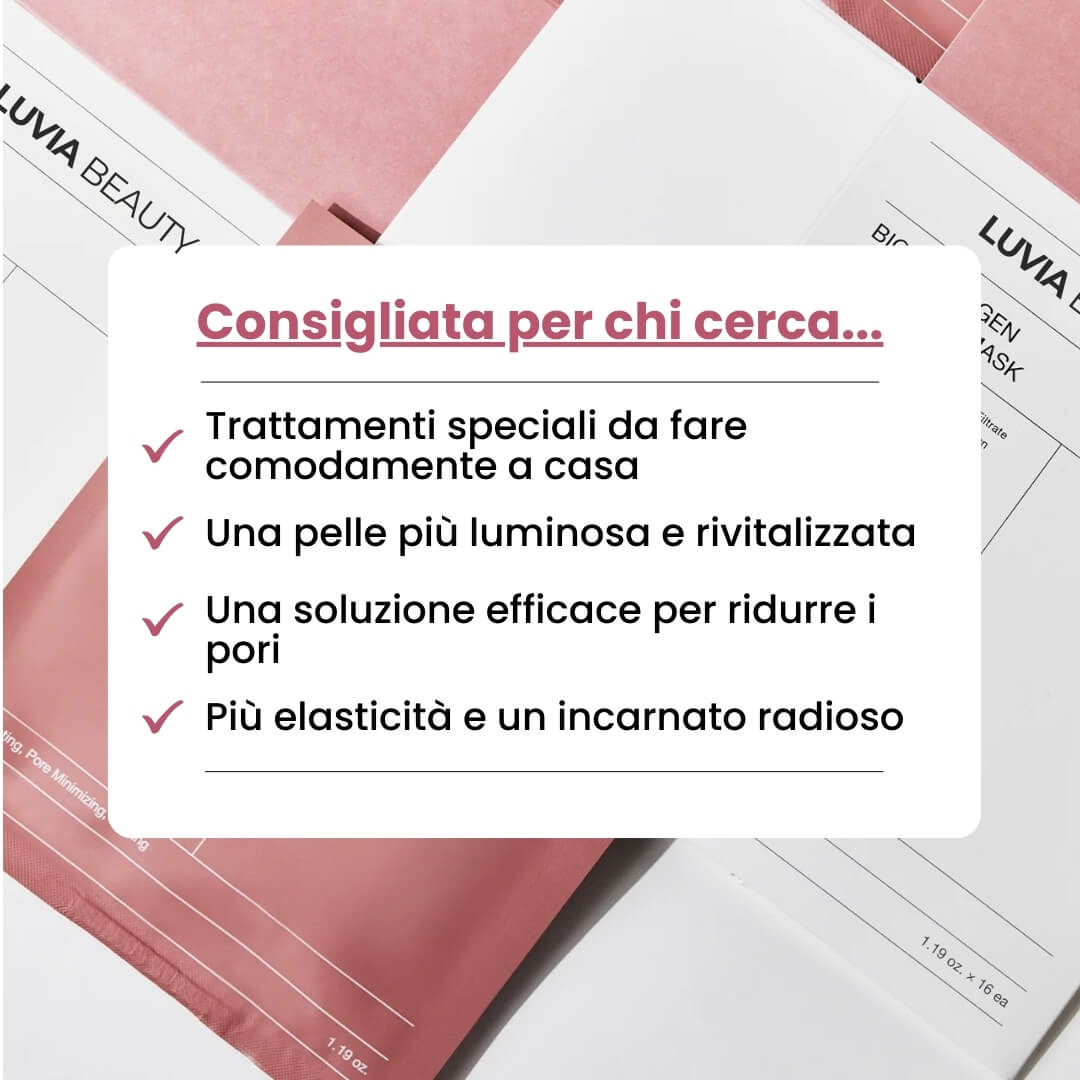 Elevia™ Maschera al Bio Collagene Luvia