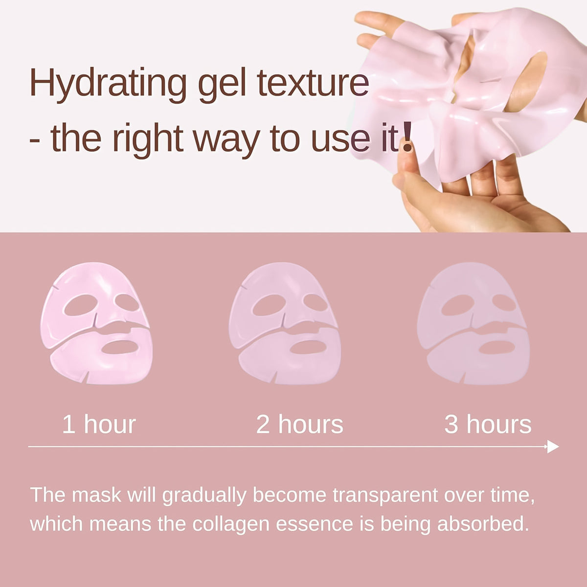 Maschera Viso Notturna Idratante al Collagene e PDRN Luviabrand