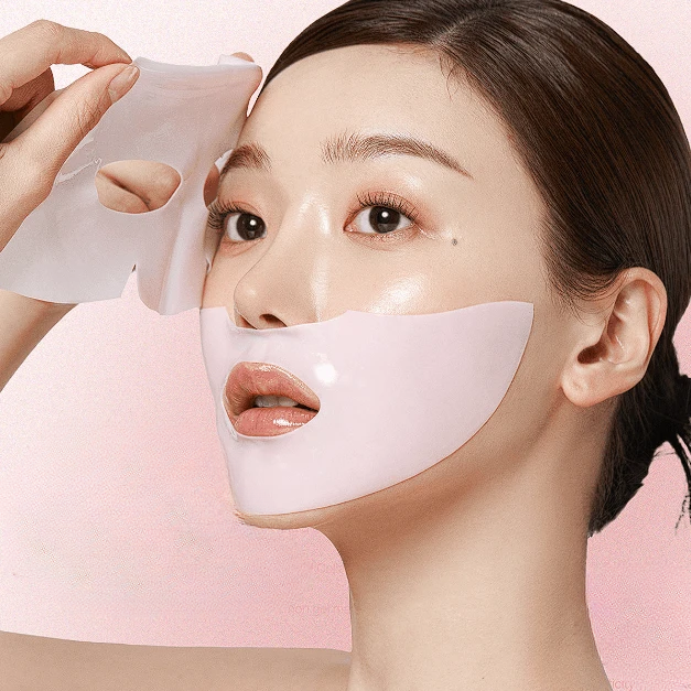 Confezione della maschera viso al collagene con PDRN