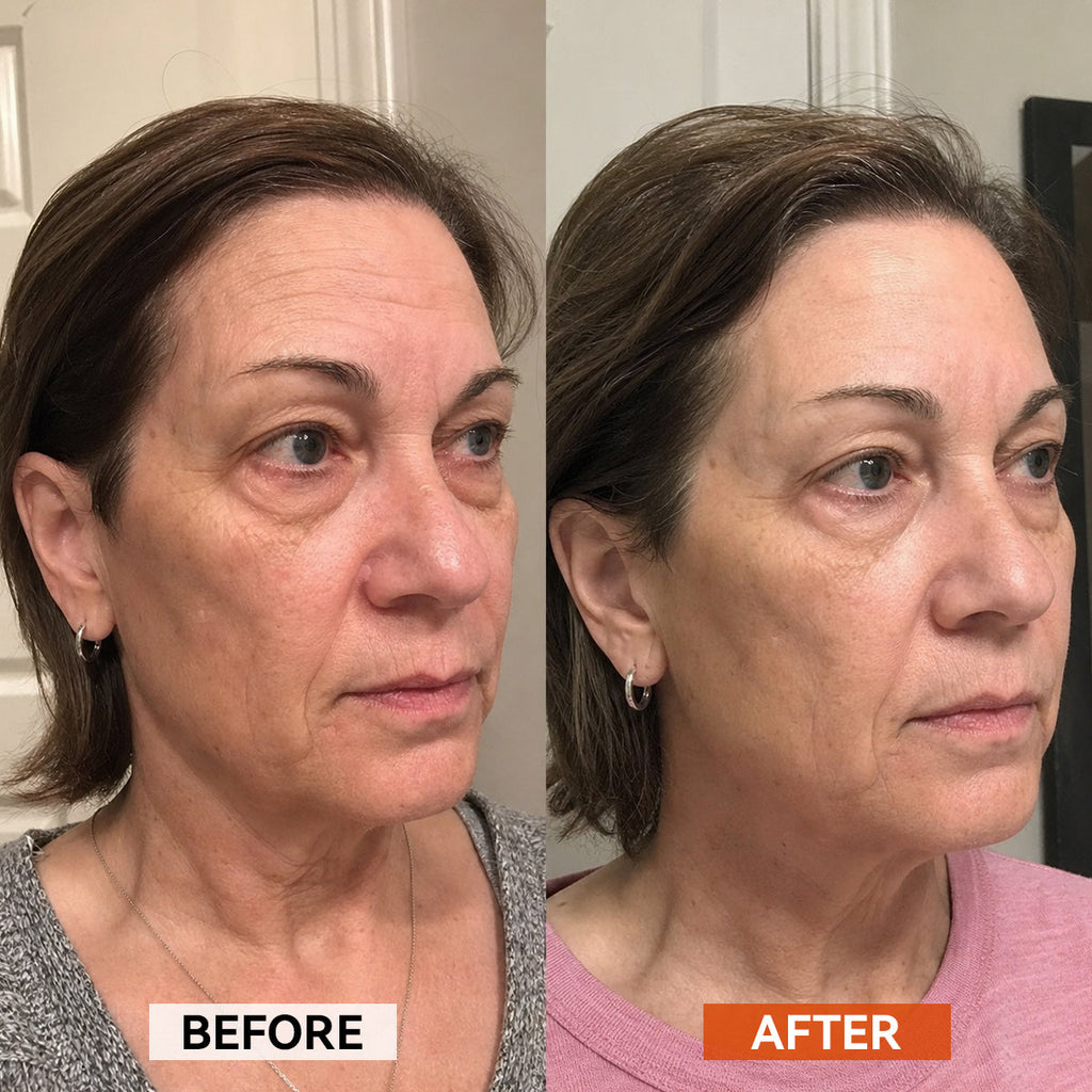 Siero viso con PDRN e peptidi per la routine skincare