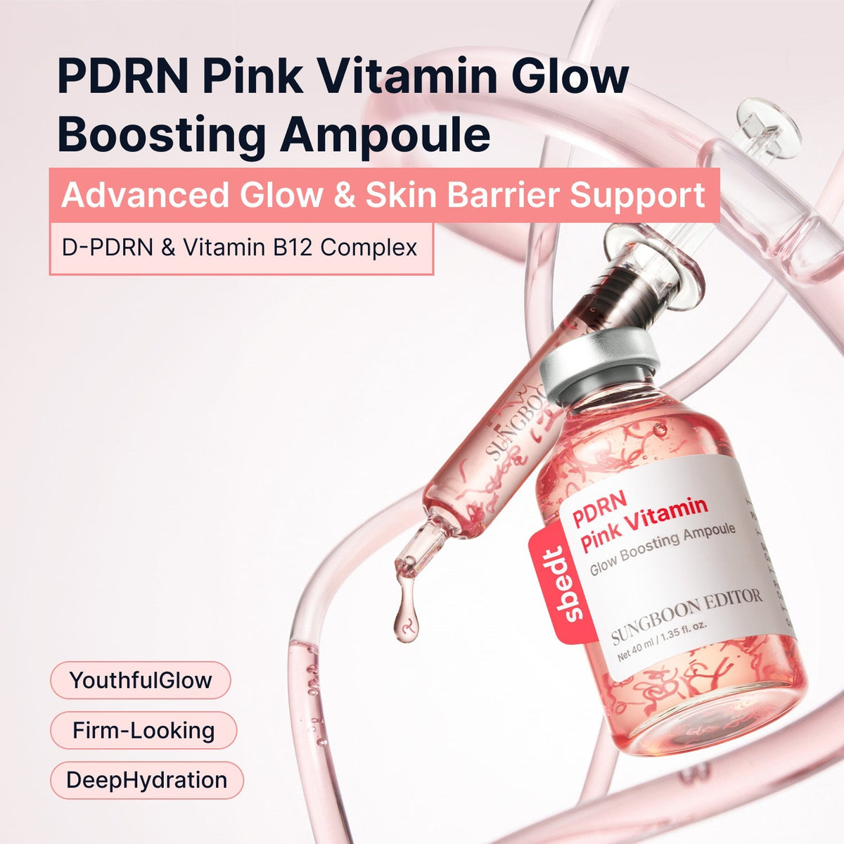 Siero viso da 40 ml per una pelle dall’aspetto luminoso