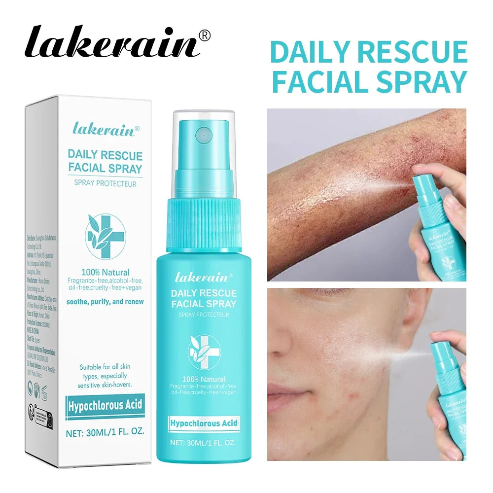 Tonico spray viso all’acido ipocloroso per la skincare quotidiana