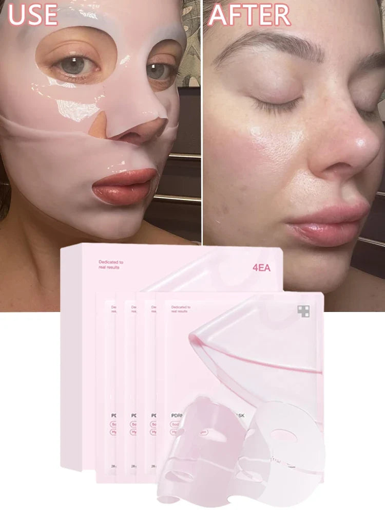 Maschera viso notturna al collagene e PDRN confezionata
