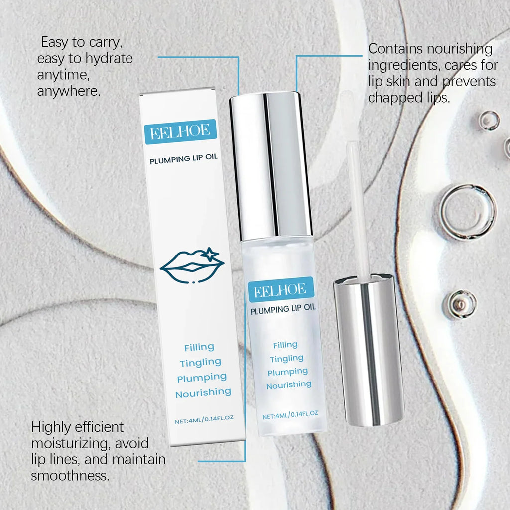 Applicatore del siero idratante per labbra piene