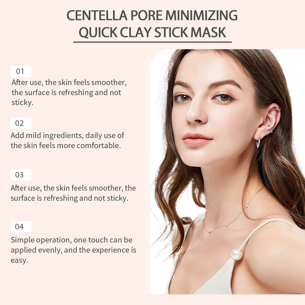 Maschera alla centella pronta per la routine quotidiana di bellezza