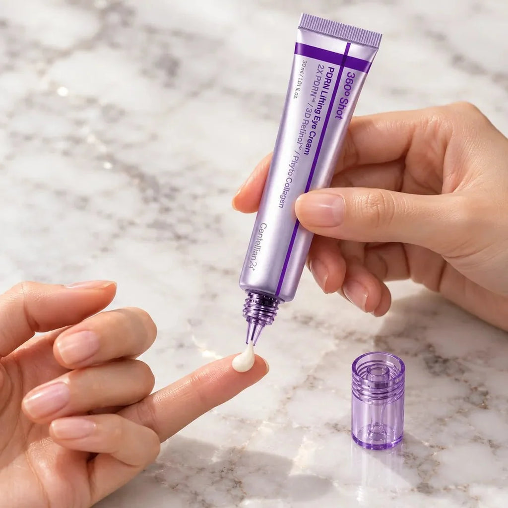 Crema contorno occhi mostrata con la confezione da 30 ml