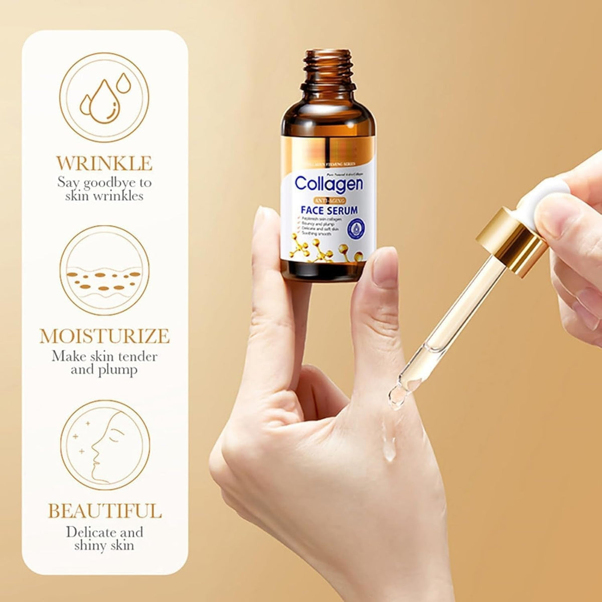Set cosmetico viso al collagene pensato per la cura della pelle
